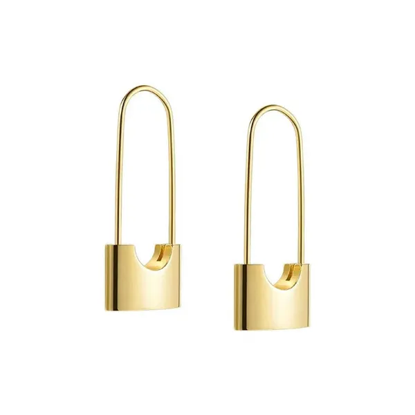 Gold_Pin_Earrings_For_Women